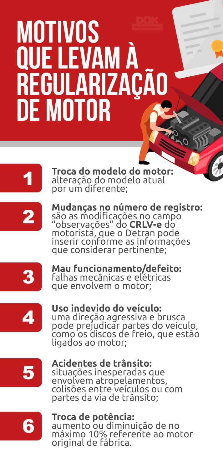 Regularização de motor: o que é e como funciona - DOK