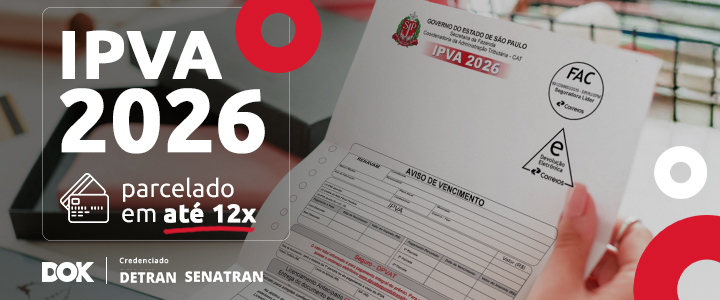 ipva 2026 parcelado em até 12x