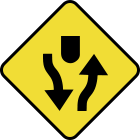 Início de pista dupla
