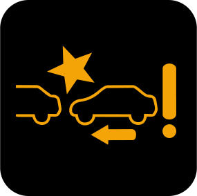 Aviso de colisão frontal