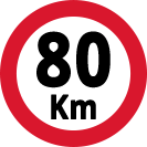 Velocidade máxima permitida
