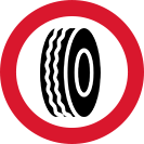 Uso obrigatório de corrente