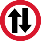 Duplo sentido de circulação