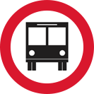 Circulação exclusiva de ônibus