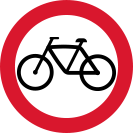 Circulação exclusiva de bicicletas
