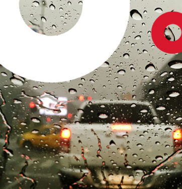 dirigir na chuva