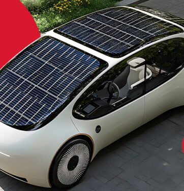 carros com painel solar