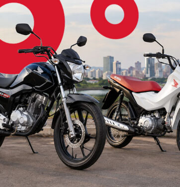Motos mais vendidas em setembro